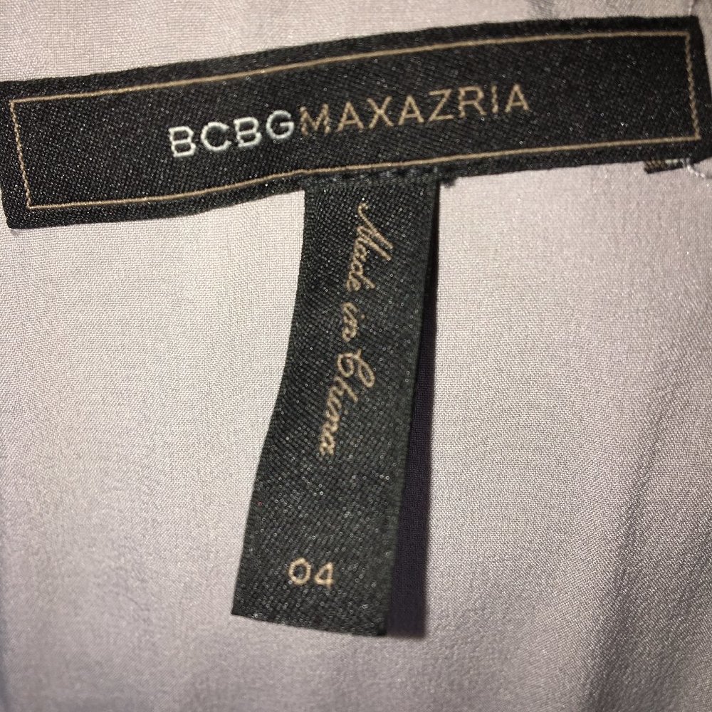 BCBG MAXAZRIA Raya Sleeveless Pleated Lace Dress - Picture 12 of 16